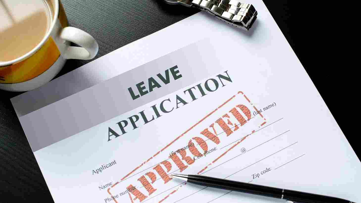 How To Write A 3 Days Leave Application?