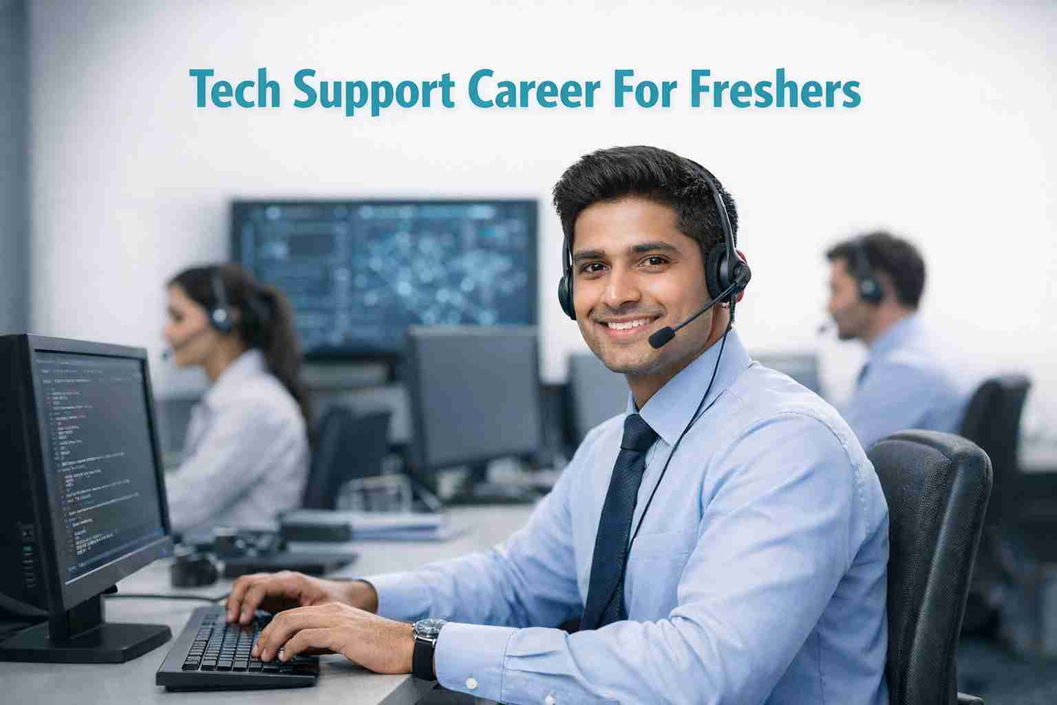 Tech Support Career For Freshers: Roles, Skills & Salary