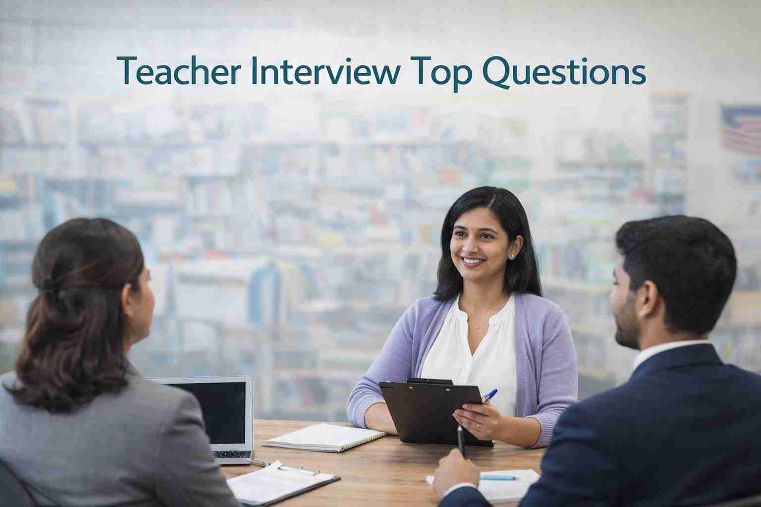 Teacher Interview Questions & Sample Answers