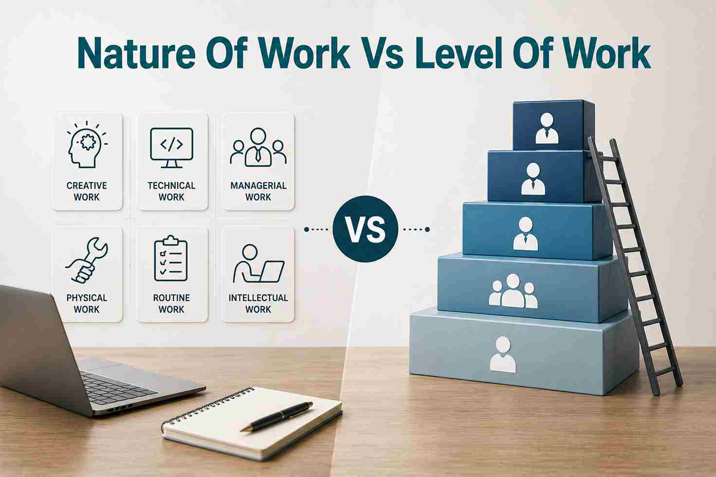 Difference Between Nature Of Work And Level Of Work