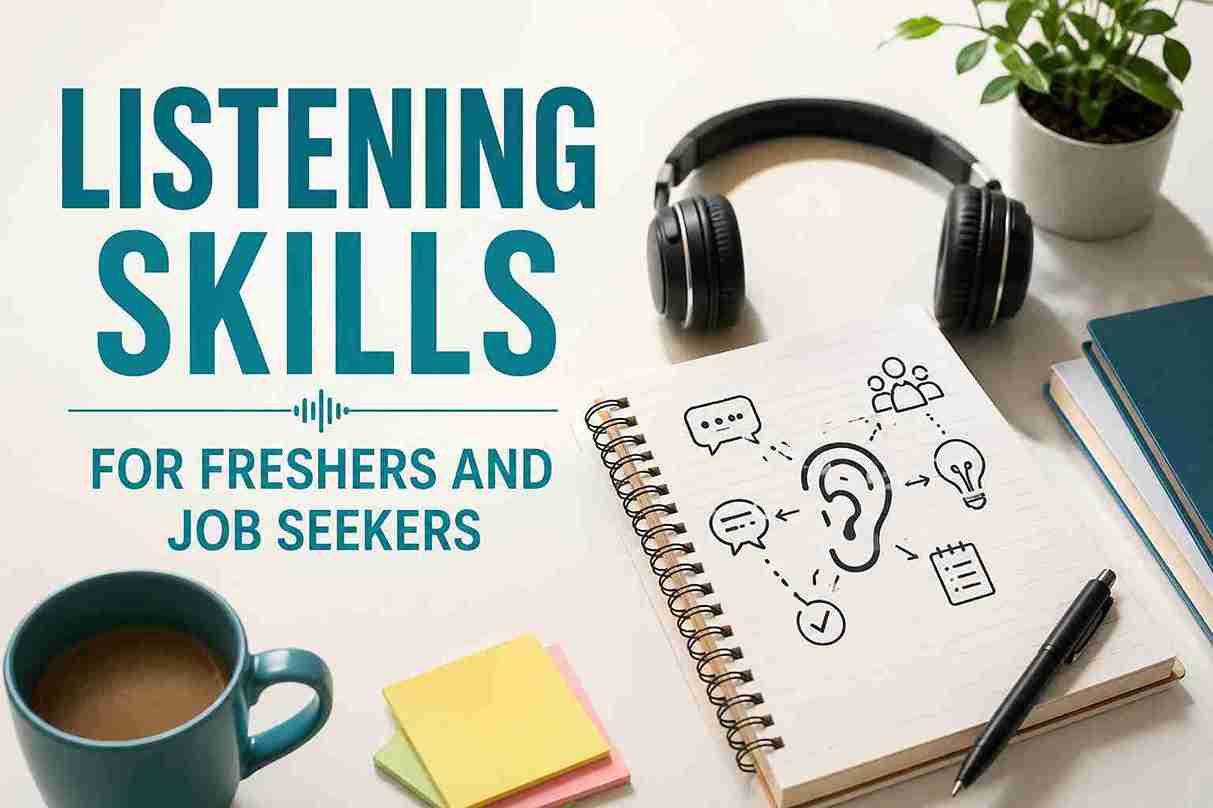 Listening Skills For Freshers And Job Seekers