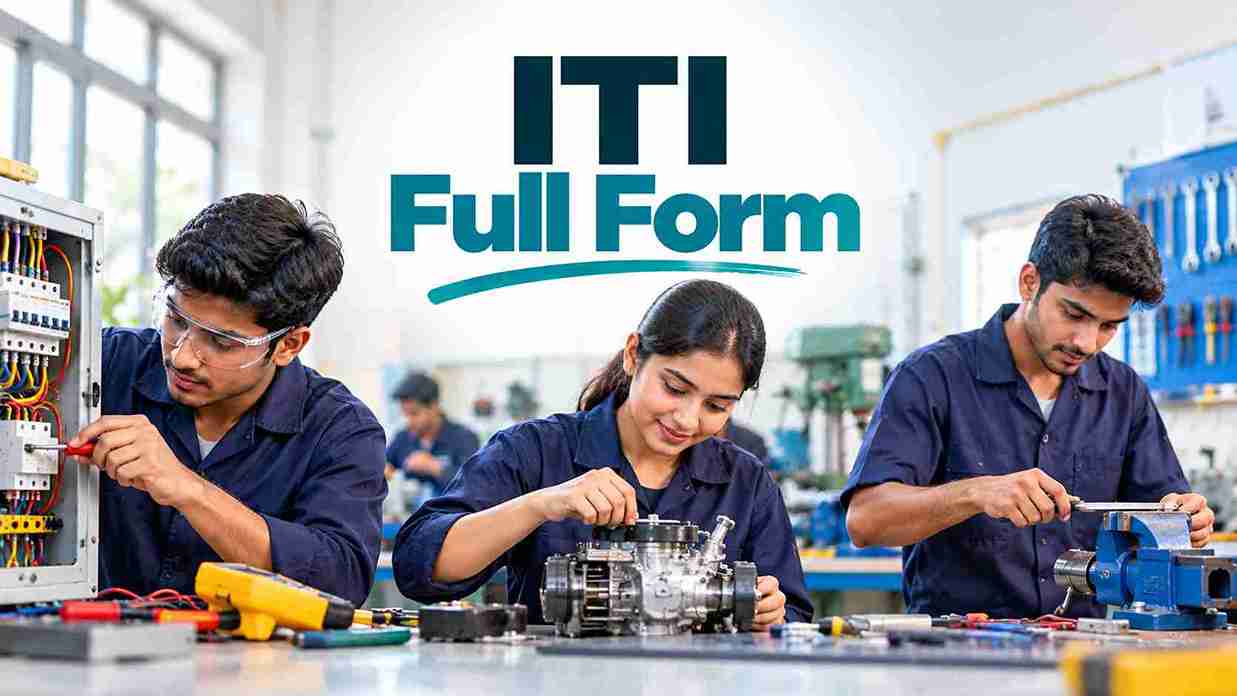 ITI Full Form: Courses, Eligibility & Duration